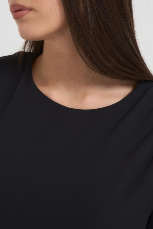 Abito donna corto nero - 2