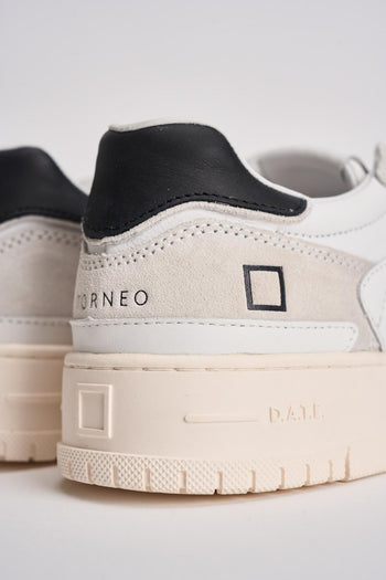 Sneakers uomo Torneo bianca e nera - 6