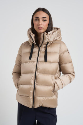 Piumino donna Roma beige - 3