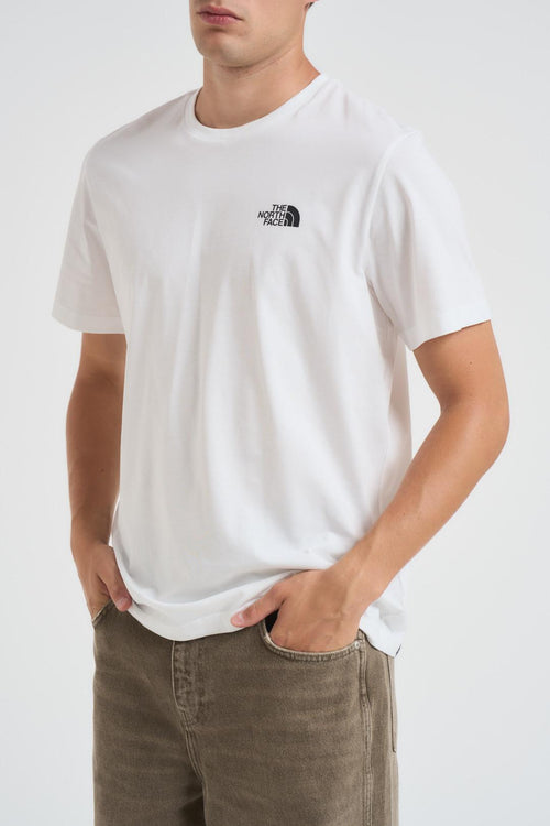 T-shirt uomo Simple Dome bianca - 2