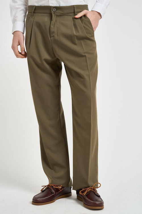 Pantalone uomo Army verde millitare - 1