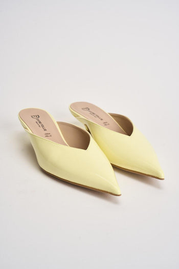 Sabot donna in vernice giallo - 3