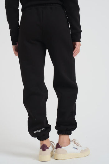 Pantalone tuta jogger donna nero - 5