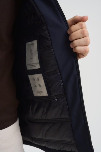 Giubbotto uomo blu notte - 6