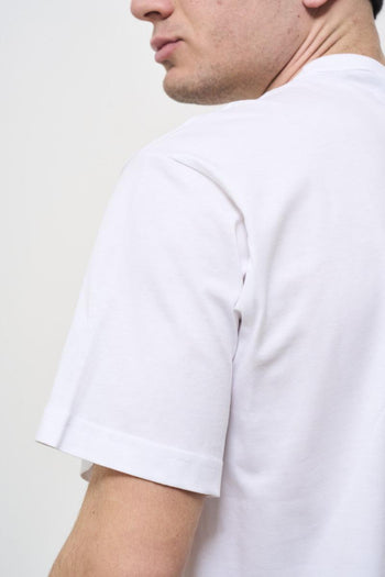 Men's white crew neck t-shirt - 6
