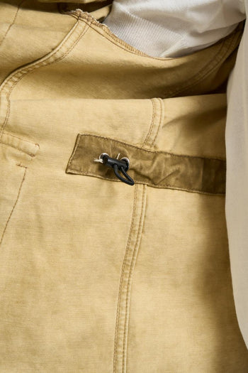 Giacca uomo in cotone ocra - 8
