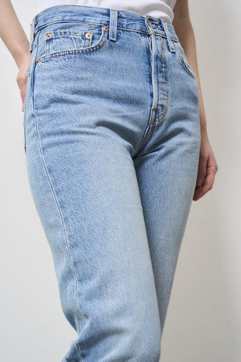 Jeans donna gamba dritta - 5