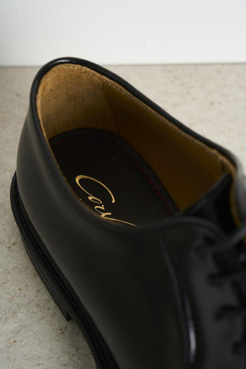 Men's shiny black lace-up - 4