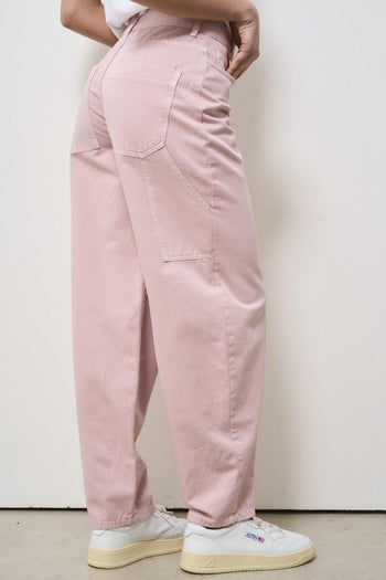Women's pink palazzo pants - 4