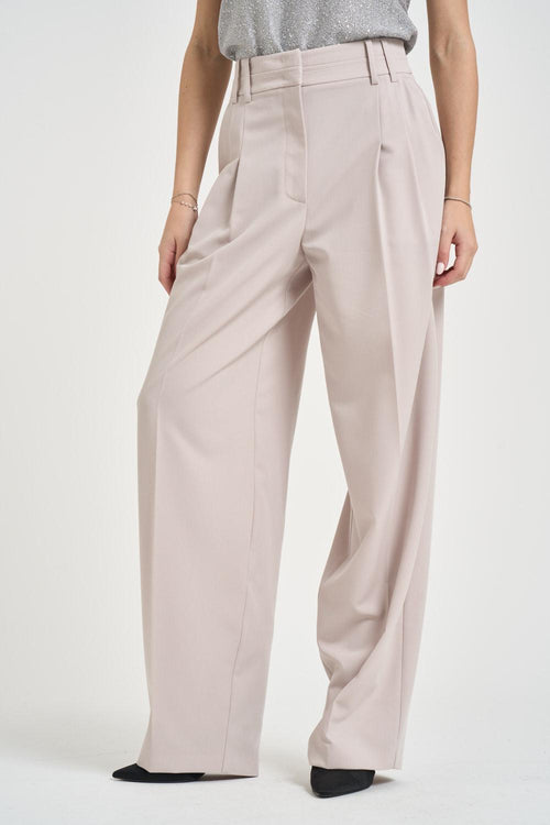 Pantalone donna a palazzo ghiaccio - 2