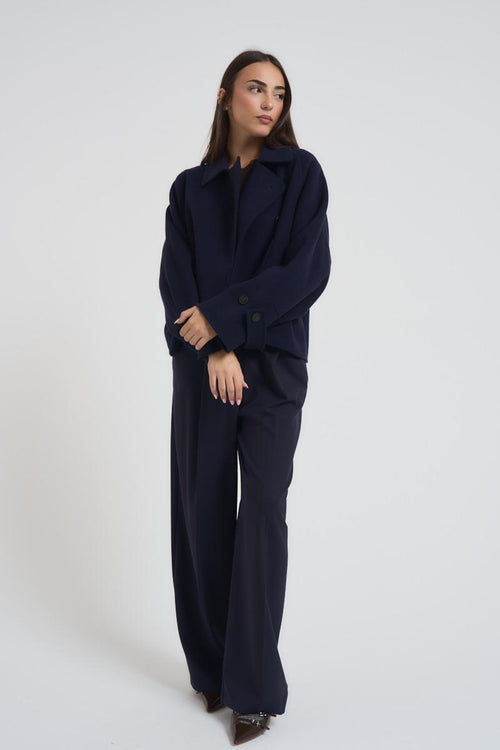 Cappotto Carella donna blu - 2