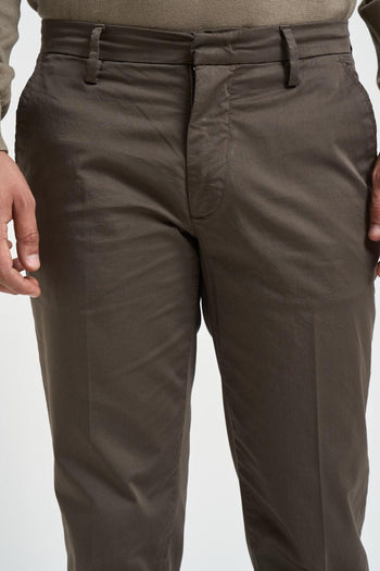 Pantalone uomo chino marrone - 4