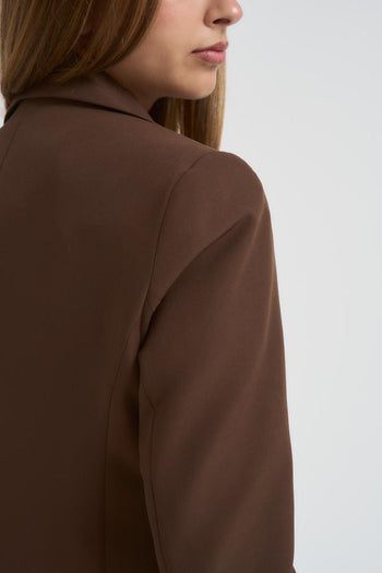 Completo abito donna marrone - 6