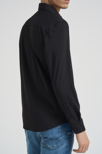 Camicia uomo nera - 4