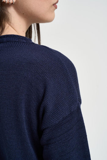 Maglia donna blu - 4