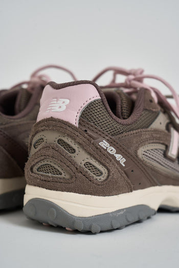Sneakers donna 204L marrone e rosa - 7