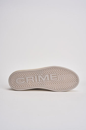 Sneakers uomo in suede grigio e bianche - 9