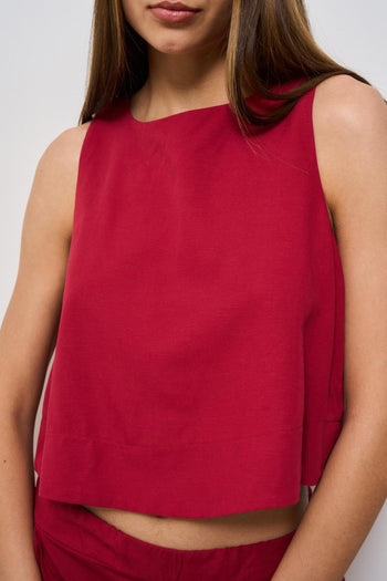 Completo abito donna rosso - 3