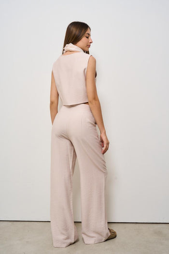 Completo abito donna rosa - 4