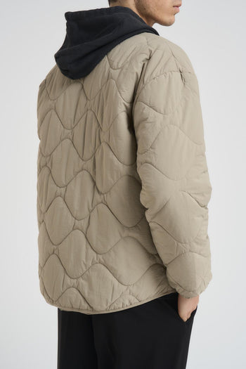 Giubbotto uomo trapuntato grigio chiaro - 5