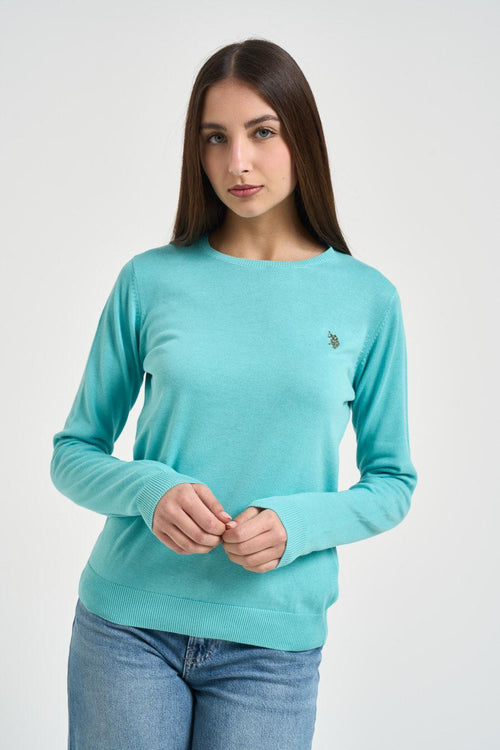 Maglia donna girocollo tiffany