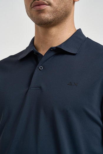 Polo uomo blu - 3