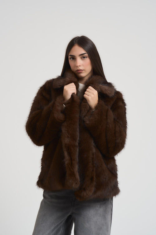 Ecopelliccia donna moro - 2