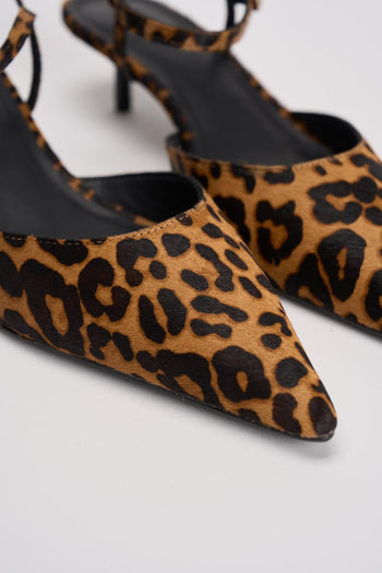 Slingback donna animalier - 3