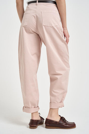 Pantalone donna balloon rosa cipria - 3
