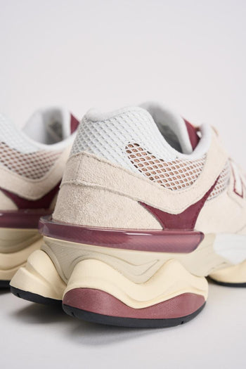 Sneakers uomo 9060 bordeaux - 4