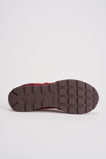 Sneakers uomo bordeaux e bianche - 9