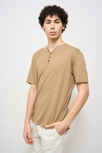Polo uomo cammello - 3