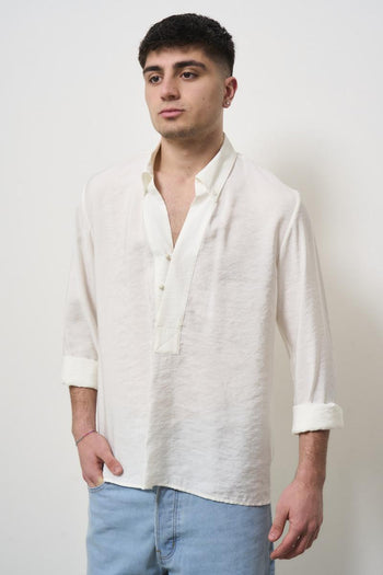 Camicia uomo bianca - 5