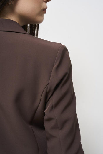 Brown women's jacket - 3