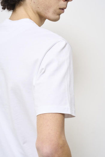 T-shirt uomo girocollo bianca - 4