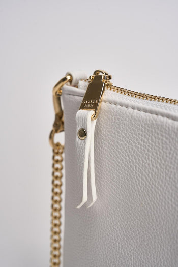 Pochette donna in ecopelle bianca - 3