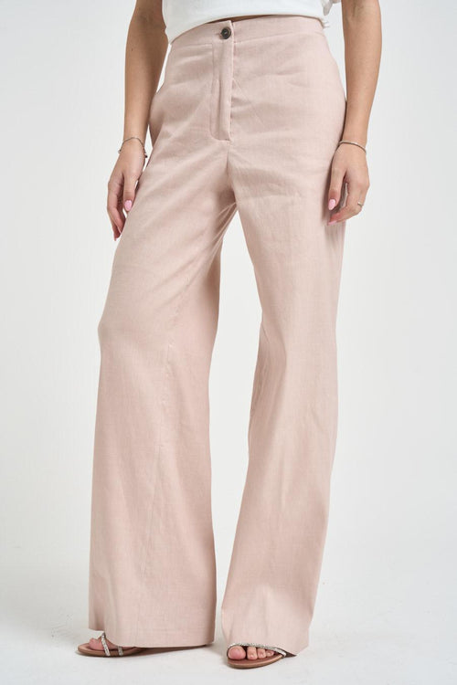 Pantalone donna a palazzo cipria