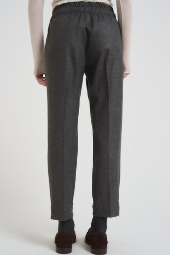 Pantalone donna regular grigio - 3