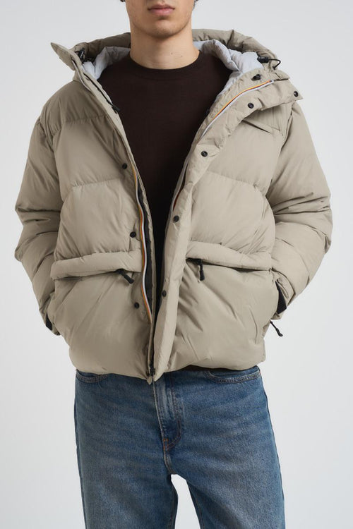 Piumino uomo Aurele grigio chiaro - 2