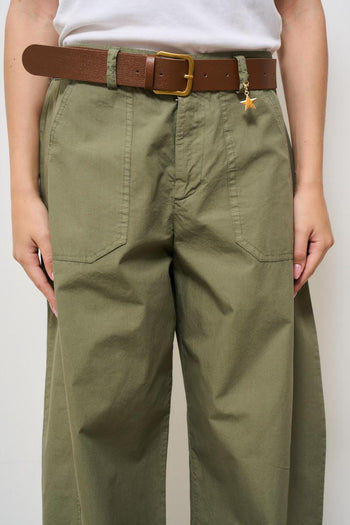 Pantalone donna balloon verde - 7