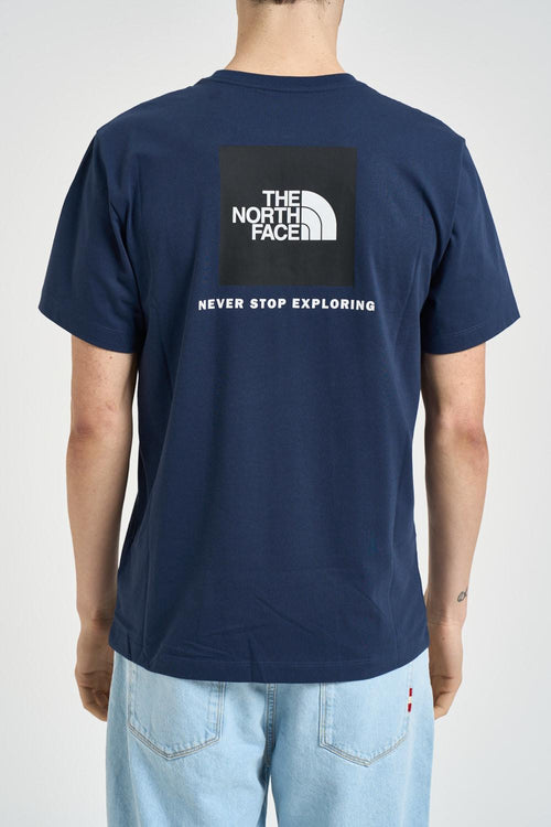 T-shirt uomo girocollo blu - 2