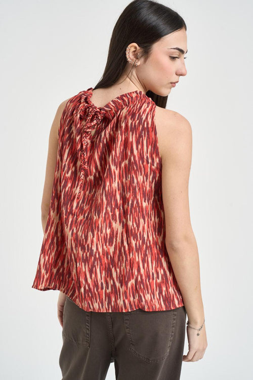 Top donna fantasia rossa - 2