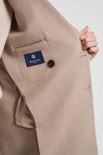 Cappotto uomo doppiopetto sabbia - 8