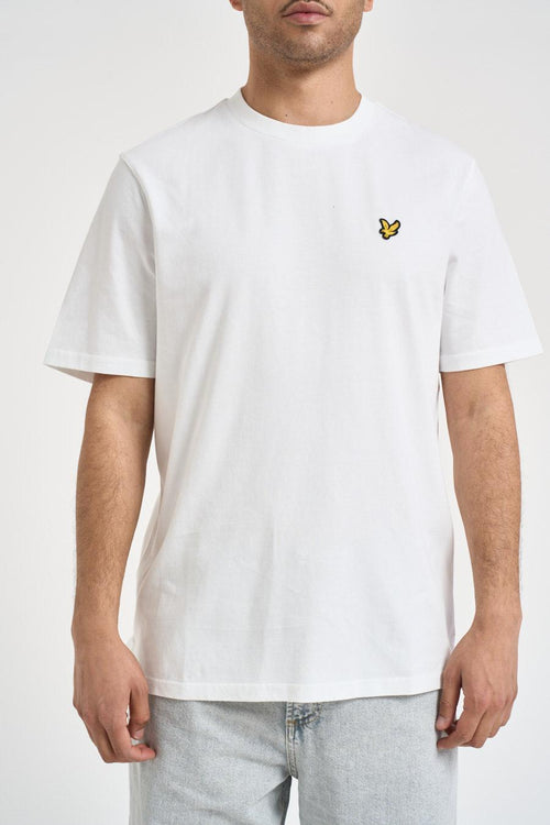 T-shirt uomo girocollo bianca