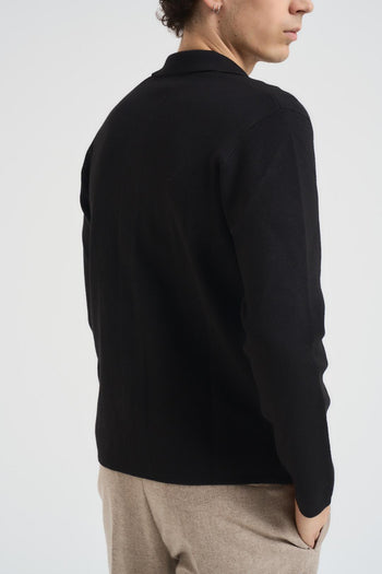 Cardigan uomo nero - 4