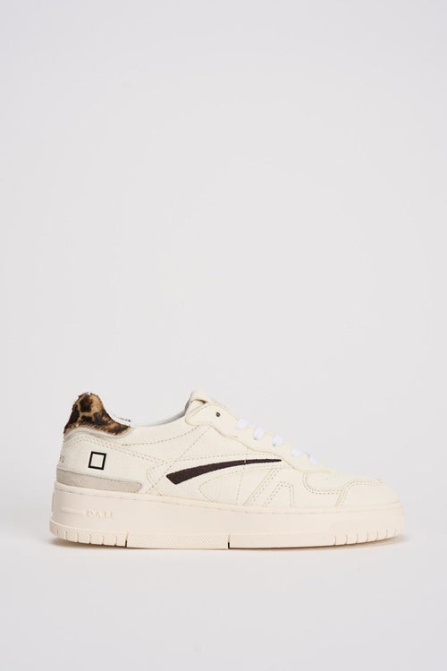 Sneakers donna Torneo bianche e animalier