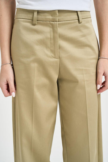 Pantalone donna dritto beige - 6