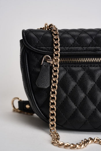 Borsa donna a tracolla nera - 5