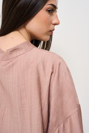 Camicia donna rosa - 5