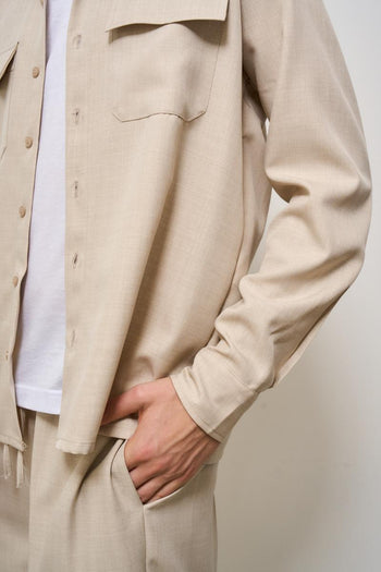 Abito uomo beige chiaro - 4
